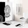 Versace Bathroom Set Home Decor Luxury Fashion Brand Hypebeast Bath Mat