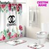 Chanel Bathroom Set Luxury Fashion Brand Home Decor Bath Mat Hypebeast