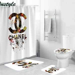 Chanel Bathroom Set Luxury Fashion Brand Hypebeast Home Decor Bath Mat