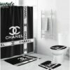 Chanel Bathroom Set Luxury Fashion Brand Bath Mat Hypebeast Home Decor