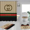 Gucci Combo Bathroom Set Hypebeast Home Decor Luxury Fashion Brand Bath Mat