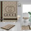 Gucci Combo Bathroom Set Luxury Fashion Brand Bath Mat Hypebeast Home Decor