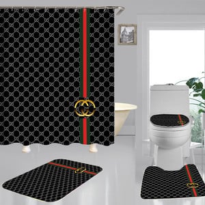 Gucci Combo Bathroom Set Hypebeast Home Decor Bath Mat Luxury Fashion Brand