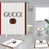 Gucci Combo Bathroom Set Home Decor Hypebeast Bath Mat Luxury Fashion Brand