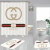 Gucci Combo Bathroom Set Hypebeast Home Decor Bath Mat Luxury Fashion Brand