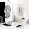 Versace - Style Bathroom Set Hypebeast Luxury Fashion Brand Bath Mat Home Decor