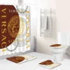 Versace - Style Bathroom Set Bath Mat Hypebeast Luxury Fashion Brand Home Decor