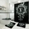Louis Vuitton Lv Louis Vuitton Bathroom Set Bath Mat Home Decor Hypebeast Luxury Fashion Brand