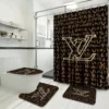 Louis Vuitton Lv Louis Vuitton Bathroom Set Luxury Fashion Brand Home Decor Hypebeast Bath Mat