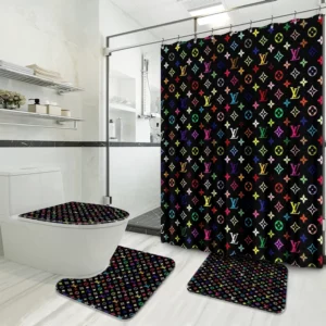 Louis Vuitton Lv Louis Vuitton Bathroom Set Home Decor Luxury Fashion Brand Hypebeast Bath Mat