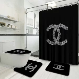Chanel Bathroom Set Hypebeast Bath Mat Home Decor Luxury Fashion Brand