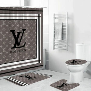 Louis Vuitton Lv Bathroom Set Luxury Fashion Brand Home Decor Hypebeast Bath Mat