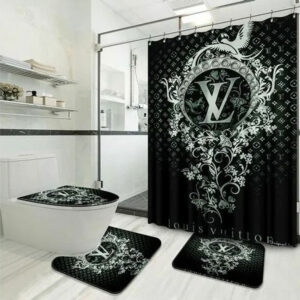 Louis Vuitton Lv Bathroom Set Bath Mat Luxury Fashion Brand Hypebeast Home Decor