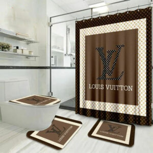 Louis Vuitton Lv Bathroom Set Luxury Fashion Brand Home Decor Hypebeast Bath Mat