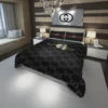 Gucci Apple Logo Brand Bedding Set Bedroom Bedspread Luxury Home Decor