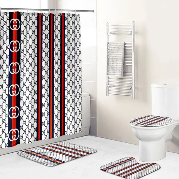 Gucci Bathroom Set Bath Mat Home Decor Hypebeast Luxury Fashion Brand