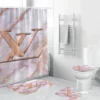 Louis Vuitton Bathroom Set Bath Mat Hypebeast Home Decor Luxury Fashion Brand