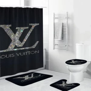 Louis Vuitton Bathroom Set Luxury Fashion Brand Hypebeast Bath Mat Home Decor