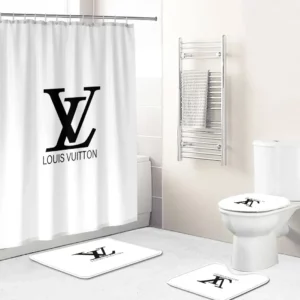 Louis Vuitton Bathroom Set Hypebeast Bath Mat Luxury Fashion Brand Home Decor