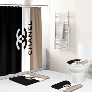 Chanel Bathroom Set Hypebeast Bath Mat Luxury Fashion Brand Home Decor