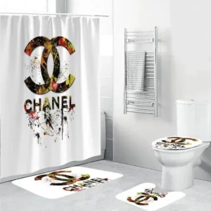 Chanel Bathroom Set Hypebeast Home Decor Bath Mat Luxury Fashion Brand