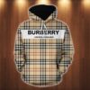 Burberry Type 1129 Hoodie Outfit Luxury Fashion Brand
