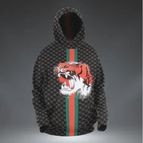 Gucci Black Tiger Type 768 Hoodie Fashion Brand Outfit Luxury