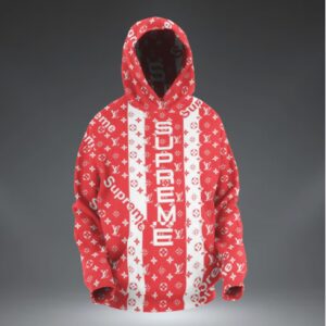 Louis Vuitton Supreme Type 600 Hoodie Outfit Luxury Fashion Brand