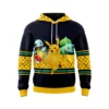 Louis Vuitton Pokemon Yellow Type 528 Luxury Hoodie Fashion Brand Outfit