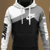 Nike Grey And White Type 395 Hoodie Fashion Brand Luxury Outfit