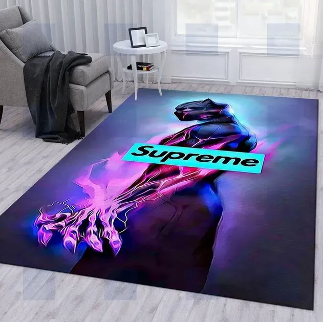 Supreme Rectangle Rug Fashion Brand Luxury Area Carpet Door Mat Home Decor