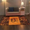 Gucci Orange Rectangle Rug Area Carpet Home Decor Luxury Fashion Brand Door Mat