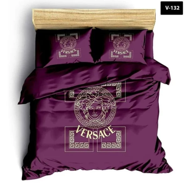 Versace Logo Brand Bedding Set Home Decor Luxury Bedroom Bedspread