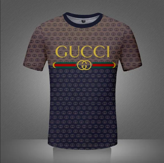 Gucci Brown Navy T Shirt Luxury Fashion Outfit