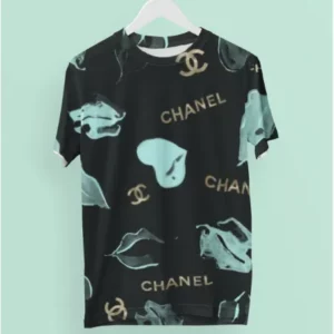Chanel Lips T Shirt Luxury Outfit Fashion