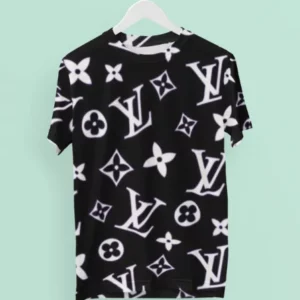 Louis Vuitton Black White T Shirt Outfit Fashion Luxury