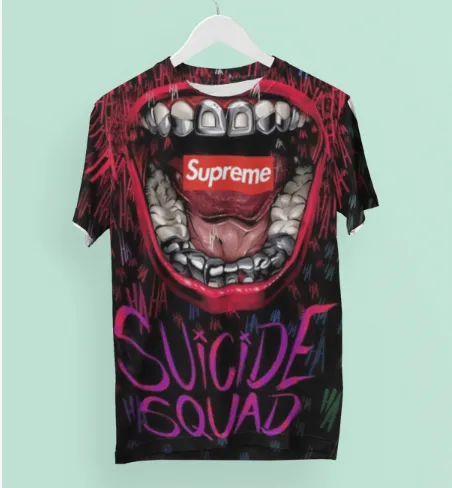 Supreme Suicide Squad T Shirt Luxury Outfit Fashion