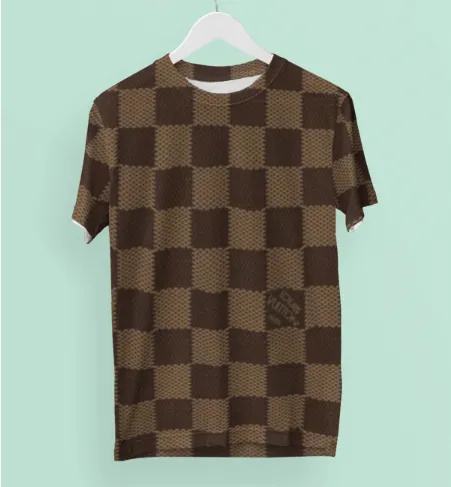 Louis Vuitton Caro Brown T Shirt Outfit Luxury Fashion