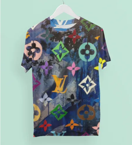 Louis Vuitton Colorful T Shirt Luxury Outfit Fashion