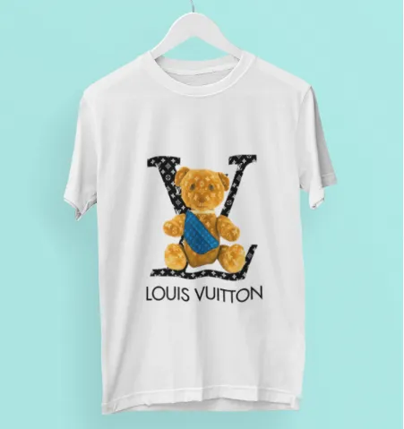 Louis Vuitton Teddy Bear T Shirt Luxury Outfit Fashion