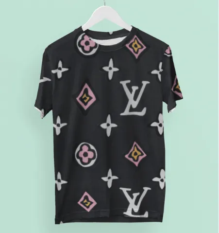 Louis Vuitton Black T Shirt Outfit Fashion Luxury