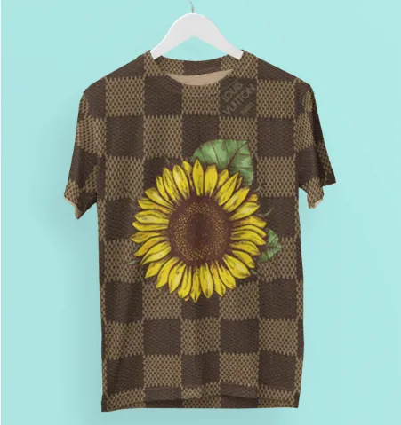 Louis Vuitton Sunflower T Shirt Luxury Outfit Fashion