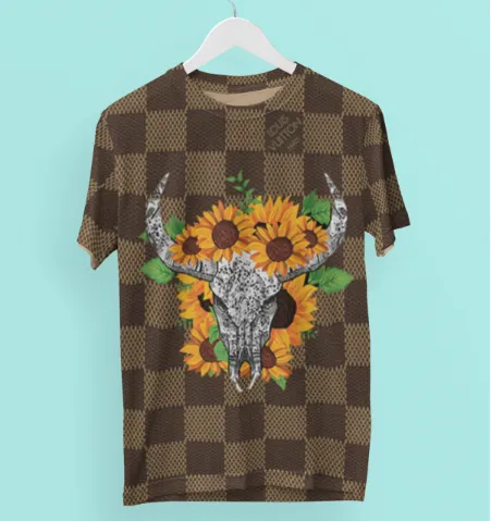 Louis Vuitton Native Sunflower T Shirt Fashion Outfit Luxury