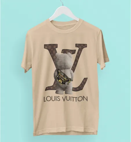 Louis Vuitton Logo Teddy Bear T Shirt Outfit Fashion Luxury