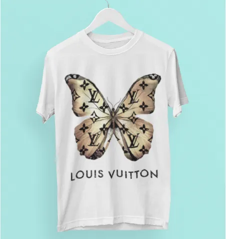 Louis Vuitton Butterfly T Shirt Luxury Fashion Outfit