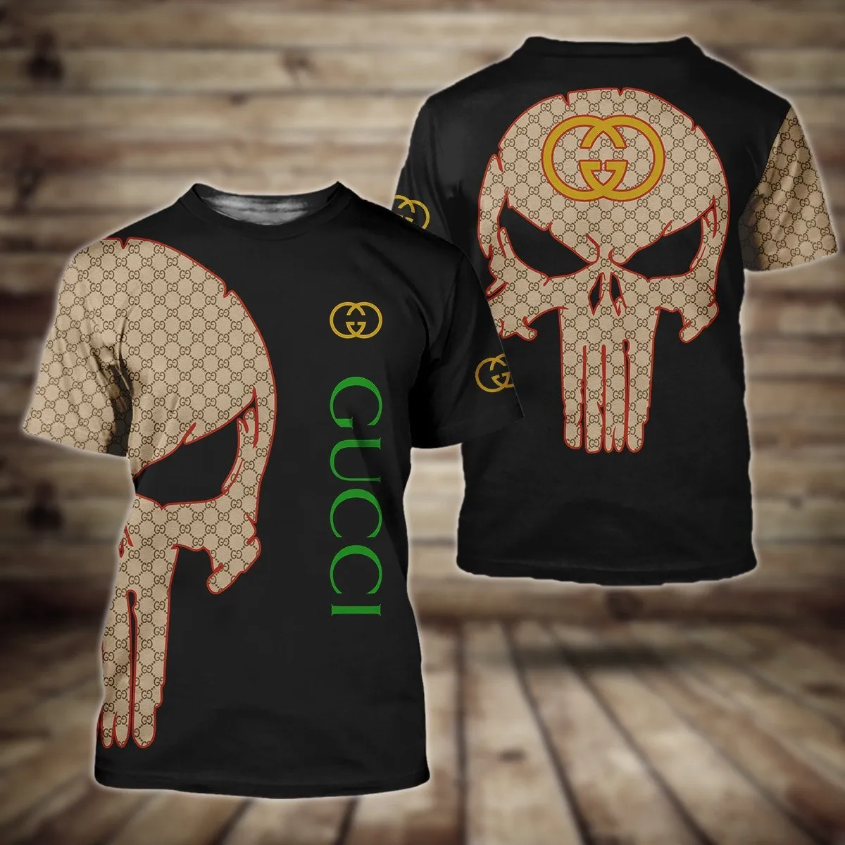 Gucci Skull T Shirt Outfit Luxury Fashion