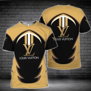 Louis Vuitton Yellow Black T Shirt Luxury Outfit Fashion