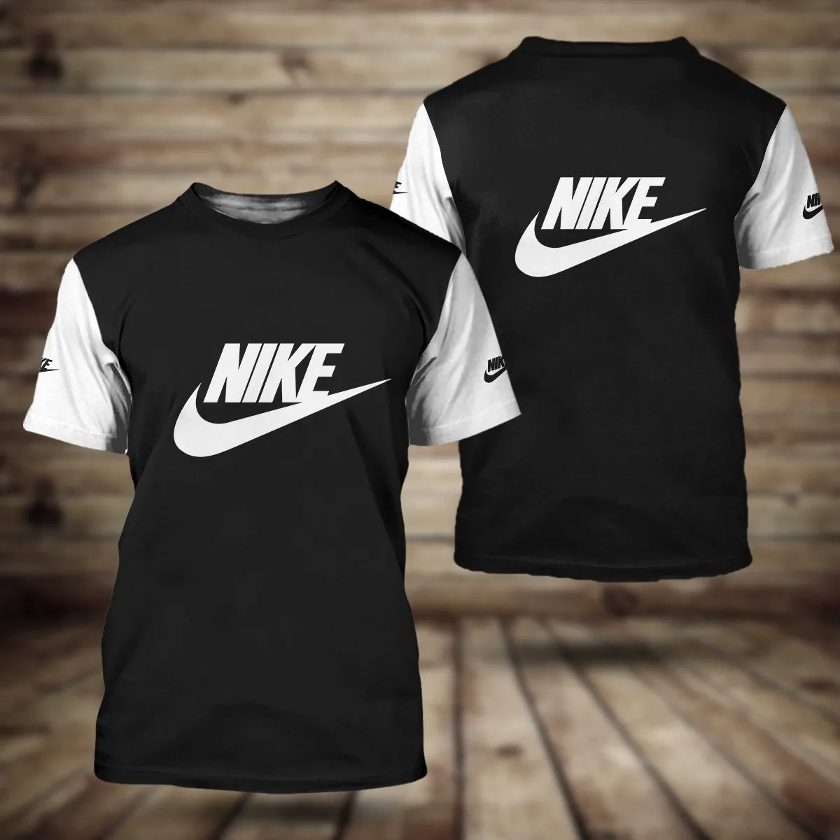 Nike Black White T Shirt Luxury Outfit Fashion