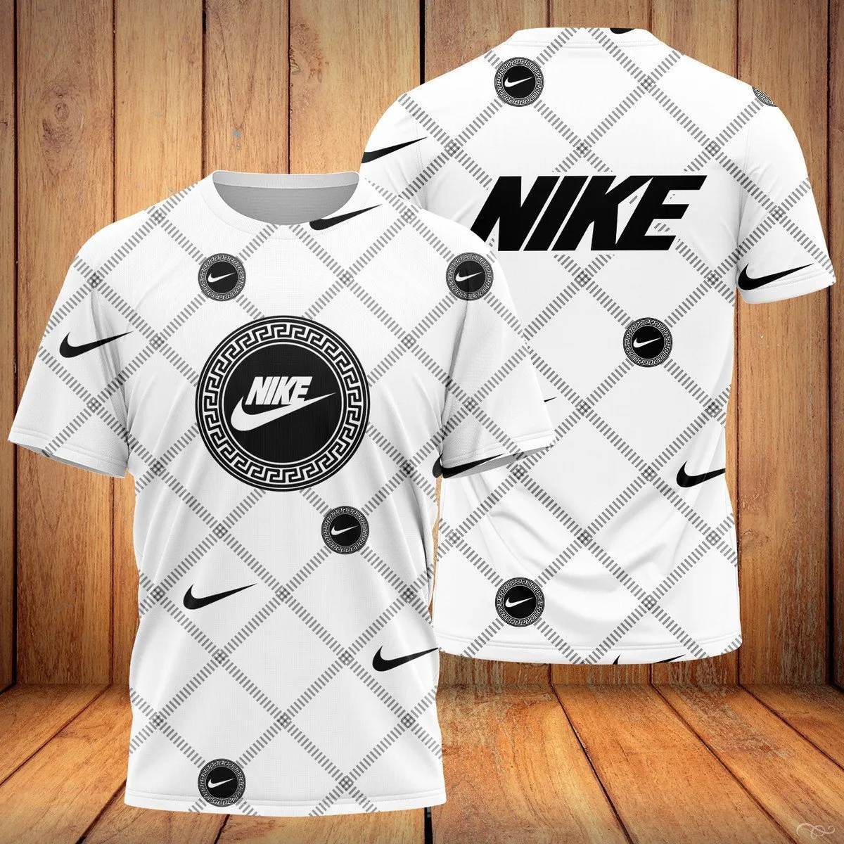 Nike White Pattern T Shirt Outfit Fashion Luxury