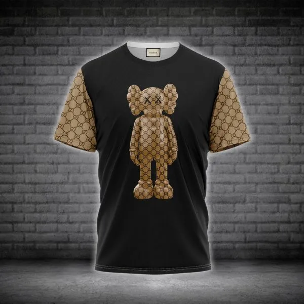 Gucci Kaws Black T Shirt Luxury Fashion Outfit